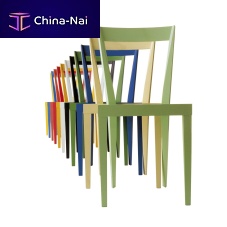 Contemporary chair LIVIAindoorwalnutplywood