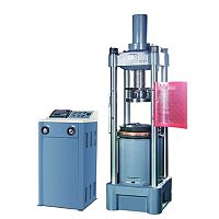 Compression testing machine YES-2000Cmotorizedfor building materialsconcrete