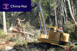 Crawler forestry harvester H250B