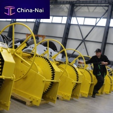 Ship winch Couplingtowingelectric drivesingle-drum