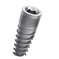 Conical dental implant optimumtitaniuminternal hexagonself-cutting