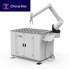 Machine tending robotic cell EasyDesk Trayfor machine toolsfor the automotive industryfor small parts