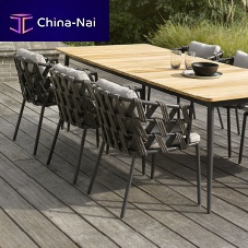 Contemporary chair LEOoutdoorfabricpolypropylene