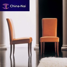Traditional chair NIZZAleatherhomewithout armrests