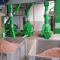 WEEE recycling unit e-scrapaluminumfor coppermetal separation
