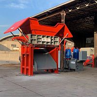 Double-shaft shredder ITR TSS seriesmetalsolid & bulk wasterugged
