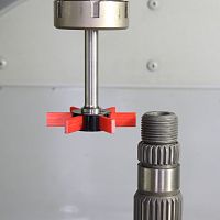 Knotted wheel brush W seriesdeburringpolishingceramic fiber