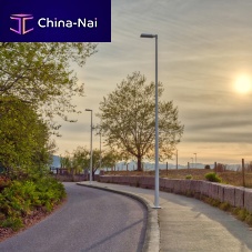 Urban lamp post CELTIKAtraditionalstainless steelanodized aluminum