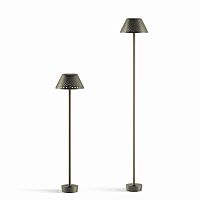 Floor-standing lamp MESHaluminumpolycarbonatecontemporary