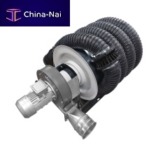 Car exhaust extraction system ST-One FANfor workshopswall-mountedwith hose reel