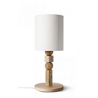Table lamp STORIAwoodencontemporarycorded