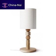 Table lamp STORIAwoodencontemporarycorded