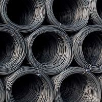 Coiled steel bar