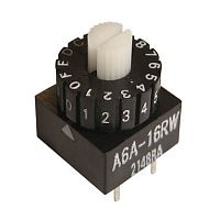 Rotary switch A6A seriesDIPmultipolesubminiature