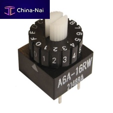 Rotary switch A6A seriesDIPmultipolesubminiature
