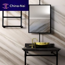 Hot water towel radiator SELAW-3-Eelectriccontemporarybrass