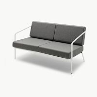 Contemporary sofa MOJOgardenanthracitealuminum