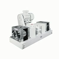 Strand pelletizer AGF GCS seriesfor plastic pellet manufacturingwith band filter