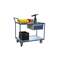 Metal workbench assemblyfor workshops4-drawer