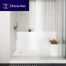 Rectangular shower base Smartrecessedextra-flatCorian®