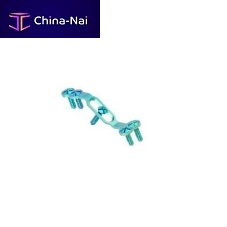 Vertebra laminoplasty plate metallic