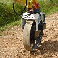 Trench compactor wheel compactor CT 2.8vibrating
