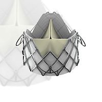 Aortic valve bioprosthesis J-Valveporcine tissuenitinolsutureless