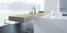 Kitchen counter woodenupright