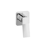 Shower mixer tap QUADRO 1 WAYwall-mountedmetalbathroom