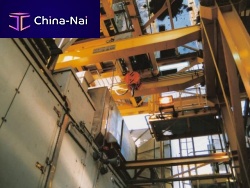 Double-girder overhead travelling crane explosion-proof