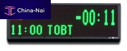 LED airport display LEDI® TIMER aroportfor CUTE