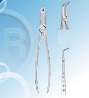 Upper incisor dental extraction forceps 100-040A