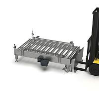 Belt conveyor rollerchaintransport