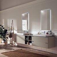 Contemporary bathroom AQUOporcelainmelamineglass