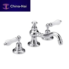 Double-handle washbasin mixer tap B/Y1-E1-P1countertopmetalbathroom