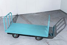 Airport terminal luggage trolley CPE 4-wheelopen
