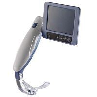 Video laryngoscope with integrated video monitor MVLwith blade