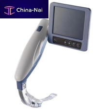 Video laryngoscope with integrated video monitor MVLwith blade