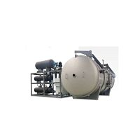 Freeze dryer for the food industry floor-standing