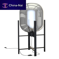 Table lamp GEMINIlacquered steellacquered metalglass
