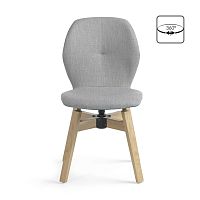 Contemporary chair MOOD#91 PB07 BIindoorfabricleather