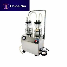 Electric surgical suction pump on casters