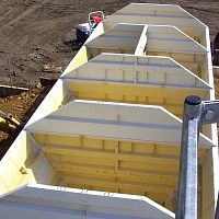 Storage hopper CEL 35dosingfor concrete