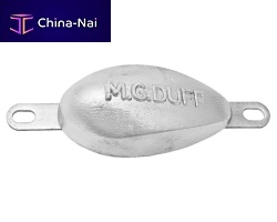 Zinc sacrificial anode ZD77for ships