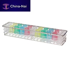 Instrument sterilization basket 910.71.1stainless steelperforated