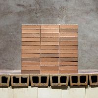 Facade cladding brick SAHARA STP-4B