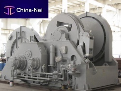 Ship winch towingelectric drive