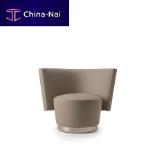 Contemporary armchair Angiefabricsolid woodplywood
