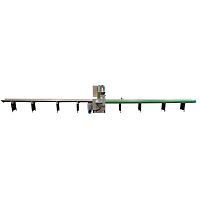 Roller shutter profile cutting machine RS-3600rotary bladefor aluminumprofile