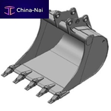 Standard bucket for excavators